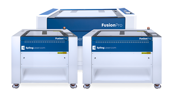 Fusion Pro laser machines grouped